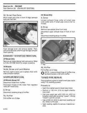 Bombardier SeaDoo 1996 factory shop manual, Page 96