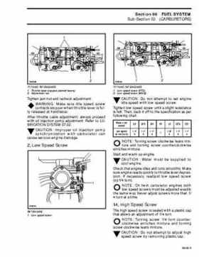 Bombardier SeaDoo 1996 factory shop manual, Page 133