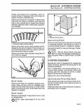 Bombardier SeaDoo 1996 factory shop manual, Page 186