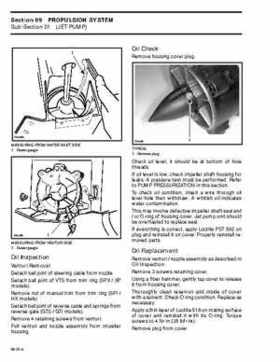 Bombardier SeaDoo 1996 factory shop manual, Page 203