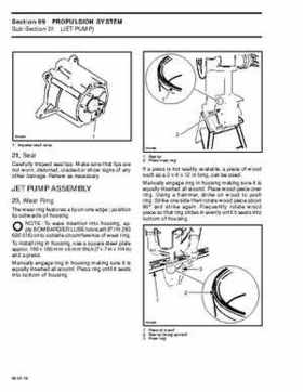 Bombardier SeaDoo 1996 factory shop manual, Page 215