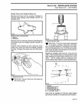 Bombardier SeaDoo 1996 factory shop manual, Page 216
