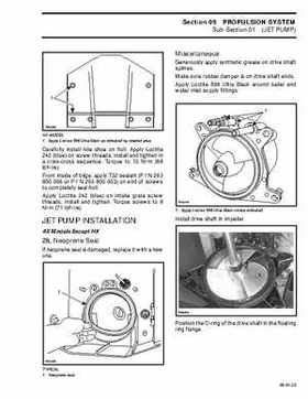 Bombardier SeaDoo 1996 factory shop manual, Page 222