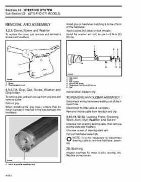 Bombardier SeaDoo 1996 factory shop manual, Page 258