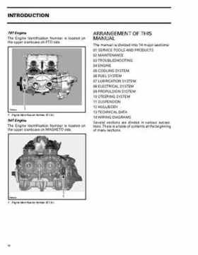 Bombardier SeaDoo 1998 factory shop manual, Page 8