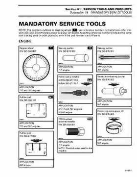 Bombardier SeaDoo 1998 factory shop manual, Page 12