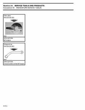 Bombardier SeaDoo 1998 factory shop manual, Page 15