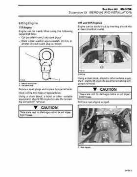 Bombardier SeaDoo 1998 factory shop manual, Page 57