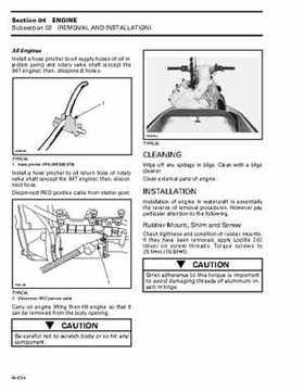 Bombardier SeaDoo 1998 factory shop manual, Page 58