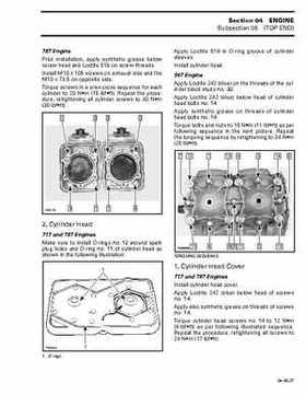 Bombardier SeaDoo 1998 factory shop manual, Page 102