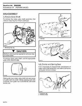 Bombardier SeaDoo 1998 factory shop manual, Page 130