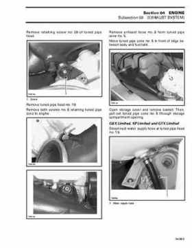 Bombardier SeaDoo 1998 factory shop manual, Page 142