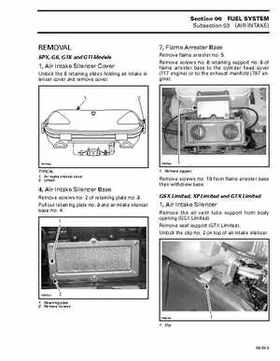 Bombardier SeaDoo 1998 factory shop manual, Page 180