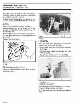 Bombardier SeaDoo 1998 factory shop manual, Page 185