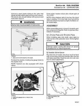 Bombardier SeaDoo 1998 factory shop manual, Page 186