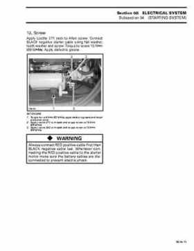 Bombardier SeaDoo 1998 factory shop manual, Page 250