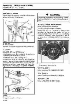 Bombardier SeaDoo 1998 factory shop manual, Page 284