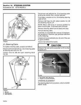 Bombardier SeaDoo 1998 factory shop manual, Page 326