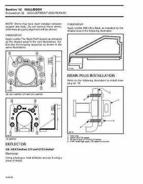 Bombardier SeaDoo 1998 factory shop manual, Page 366