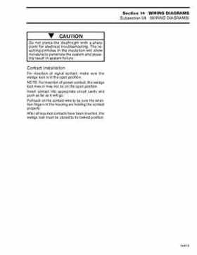 Bombardier SeaDoo 1998 factory shop manual, Page 404