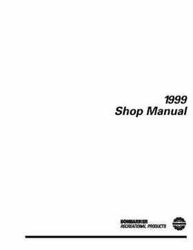 Bombardier SeaDoo 1999 factory shop manual, Page 2