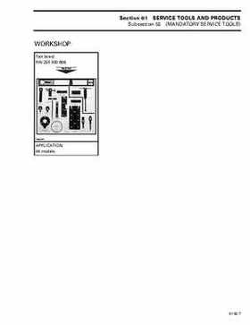 Bombardier SeaDoo 1999 factory shop manual, Page 23