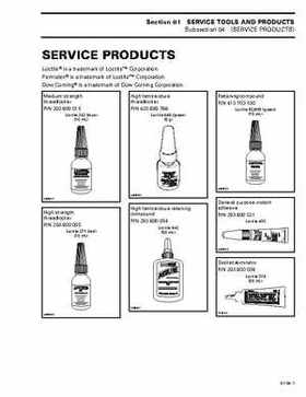 Bombardier SeaDoo 1999 factory shop manual, Page 31