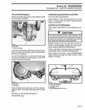 Bombardier SeaDoo 1999 factory shop manual, Page 44
