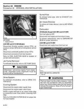 Bombardier SeaDoo 1999 factory shop manual, Page 65