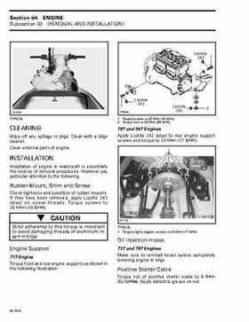 Bombardier SeaDoo 1999 factory shop manual, Page 69