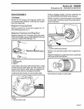 Bombardier SeaDoo 1999 factory shop manual, Page 77
