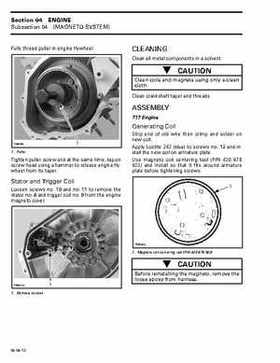 Bombardier SeaDoo 1999 factory shop manual, Page 84