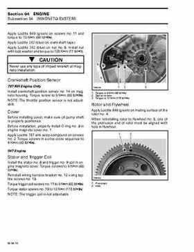 Bombardier SeaDoo 1999 factory shop manual, Page 88
