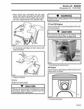Bombardier SeaDoo 1999 factory shop manual, Page 112