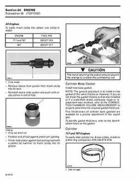 Bombardier SeaDoo 1999 factory shop manual, Page 113
