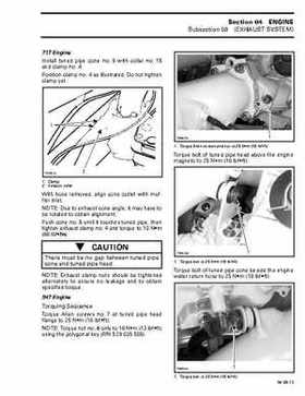 Bombardier SeaDoo 1999 factory shop manual, Page 165