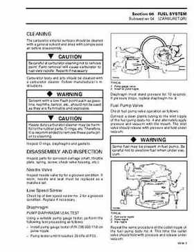 Bombardier SeaDoo 1999 factory shop manual, Page 207