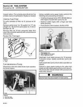 Bombardier SeaDoo 1999 factory shop manual, Page 208