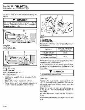 Bombardier SeaDoo 1999 factory shop manual, Page 210