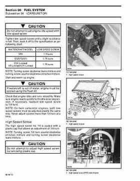 Bombardier SeaDoo 1999 factory shop manual, Page 216