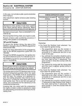 Bombardier SeaDoo 1999 factory shop manual, Page 265