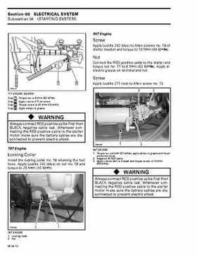 Bombardier SeaDoo 1999 factory shop manual, Page 296