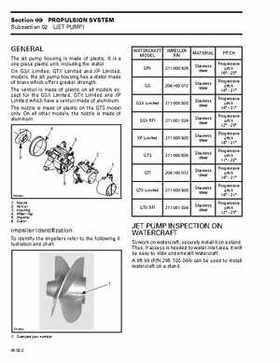 Bombardier SeaDoo 1999 factory shop manual, Page 313