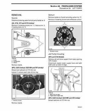 Bombardier SeaDoo 1999 factory shop manual, Page 316