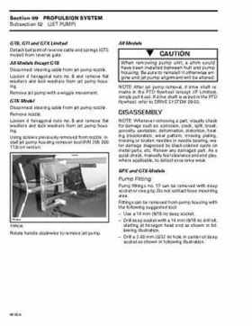 Bombardier SeaDoo 1999 factory shop manual, Page 317