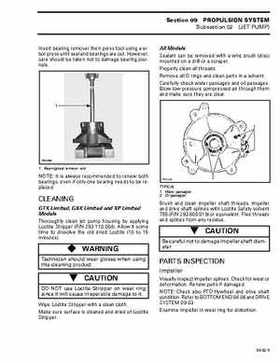 Bombardier SeaDoo 1999 factory shop manual, Page 320