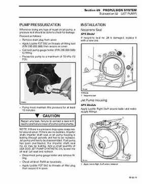 Bombardier SeaDoo 1999 factory shop manual, Page 330