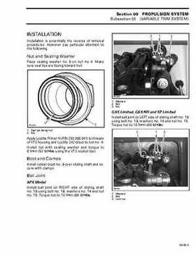 Bombardier SeaDoo 1999 factory shop manual, Page 363