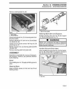 Bombardier SeaDoo 1999 factory shop manual, Page 386