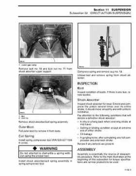 Bombardier SeaDoo 1999 factory shop manual, Page 401